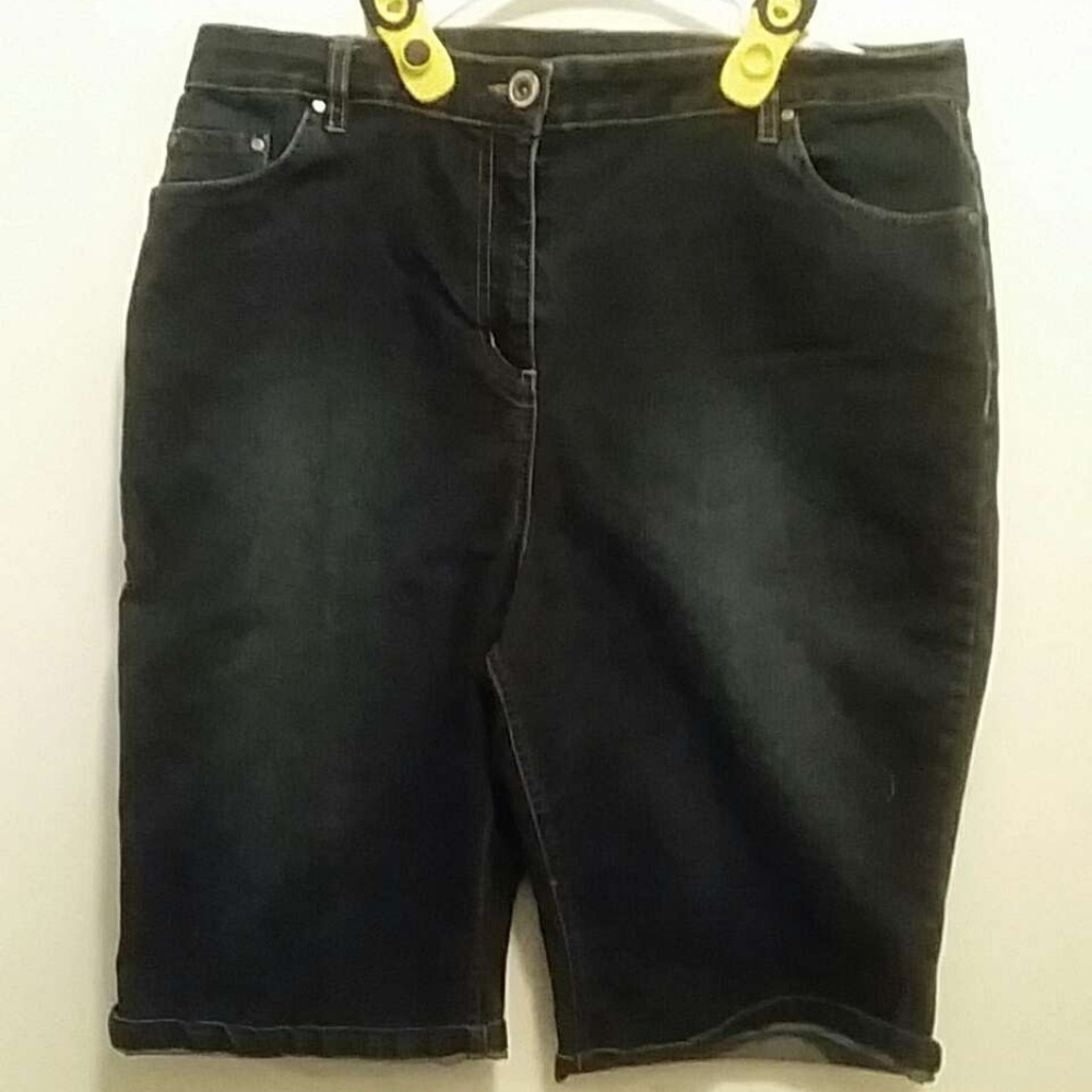 Womens Dark Denim shorts